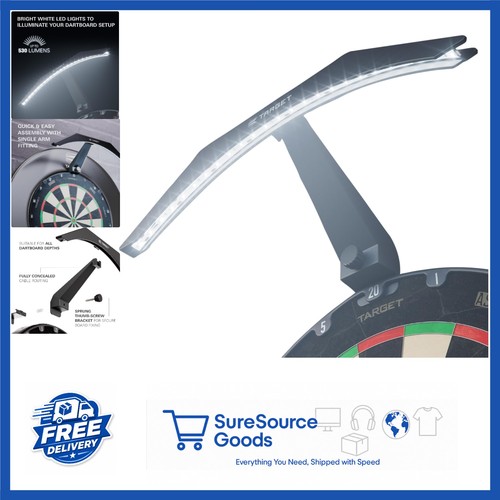 Dartboard lighting system - dartboard,