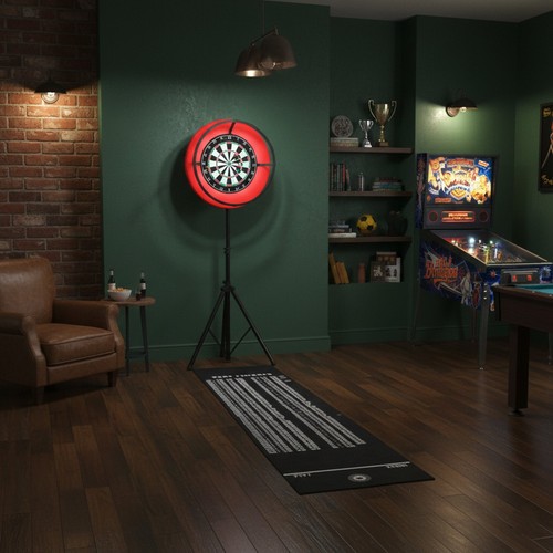 Dart board set led ring - set,